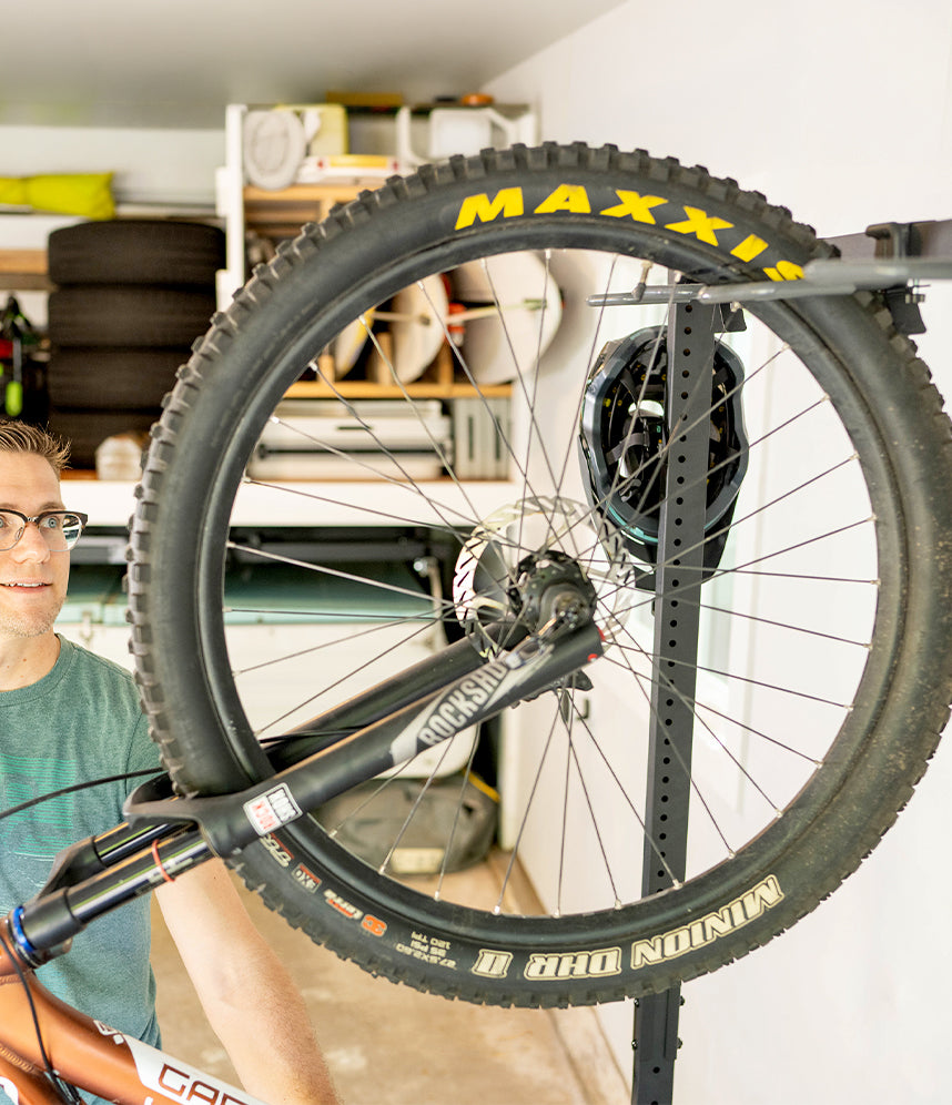 Bicycle Wardrobe 5-Bike Storage Rack