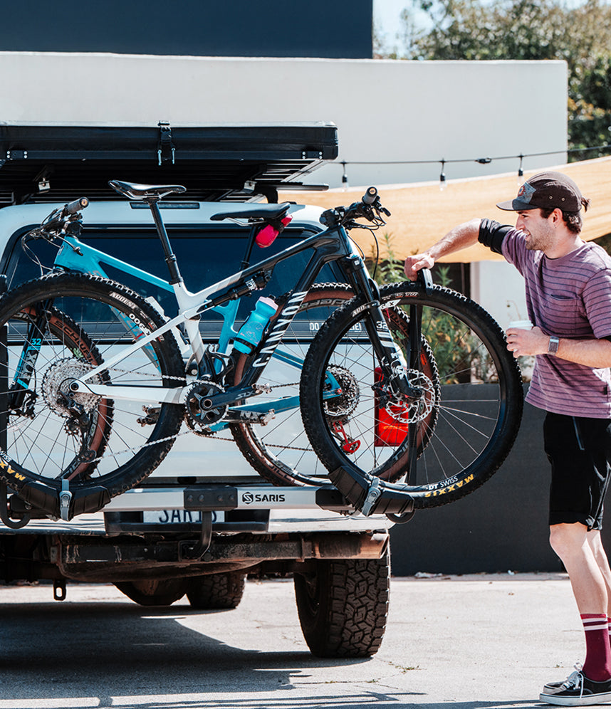 Saris Stack Rack Saris Freedom 2-Bike Platform Rack, Fast Fit, Frame-Free Loading