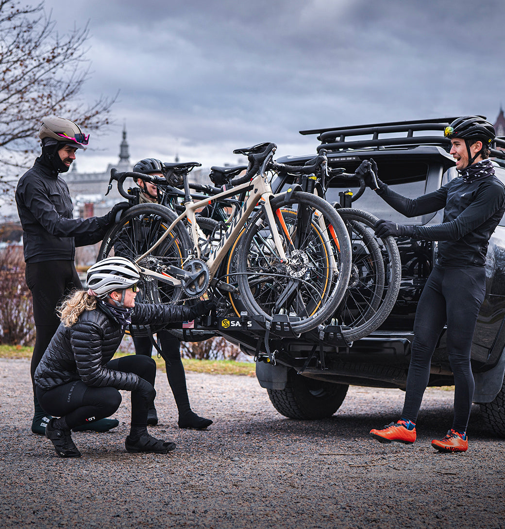 SuperClamp G3 4-Bike Hitch Rack, Bike Transport System