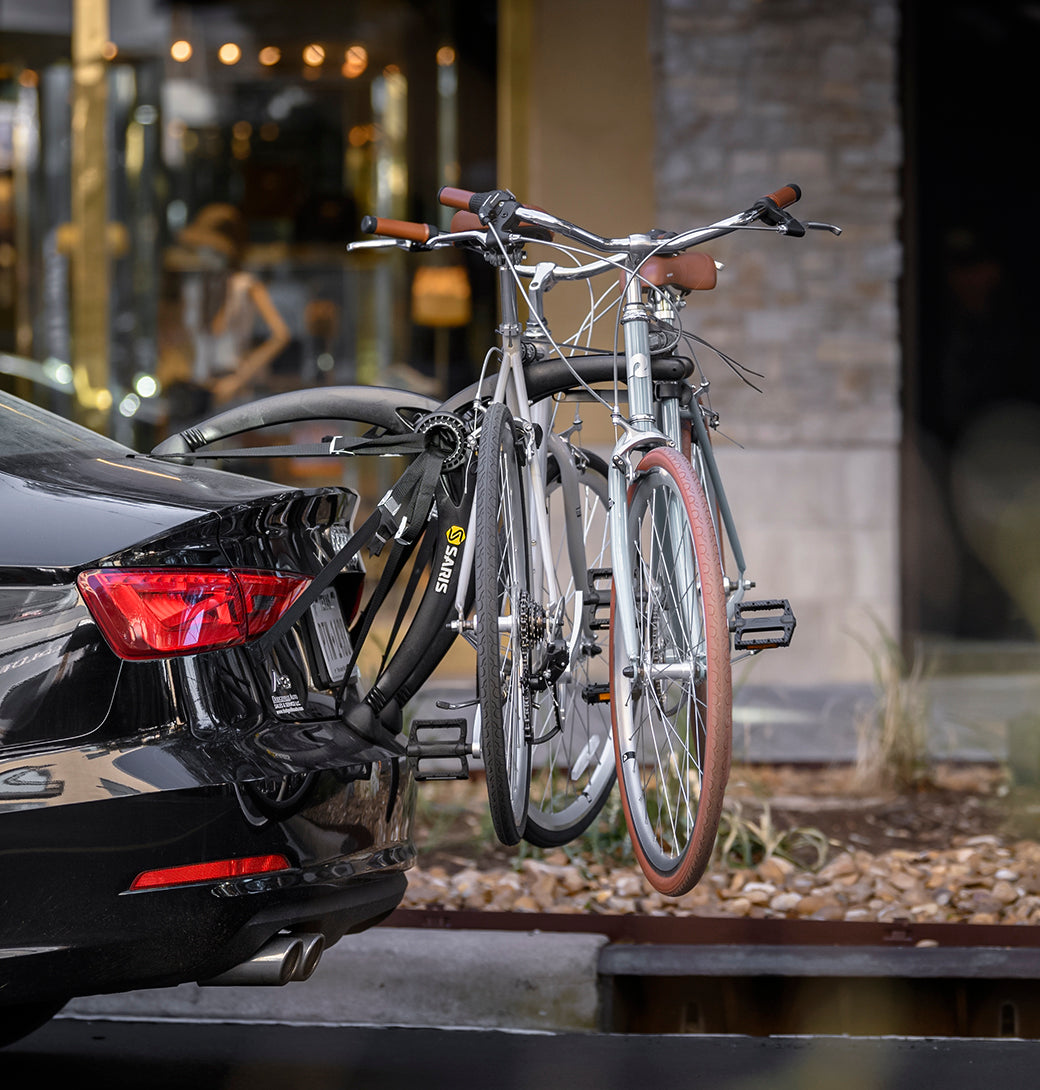 Bone Tannign Rack E-Bike Compatible Hitch Racks | Heavy-Duty Saris Bike Racks
