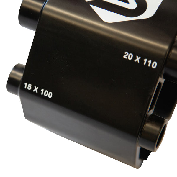 Saris Traps fork-mount carrier — fork clamped and secured close-up