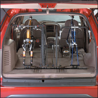 Road bike loaded in Saris Traps TRK14 single fork-mount truck bed carrier
