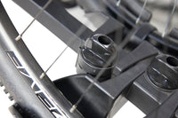 Saris All Star Hitch Rack — wheel tray adjustment knob close-up