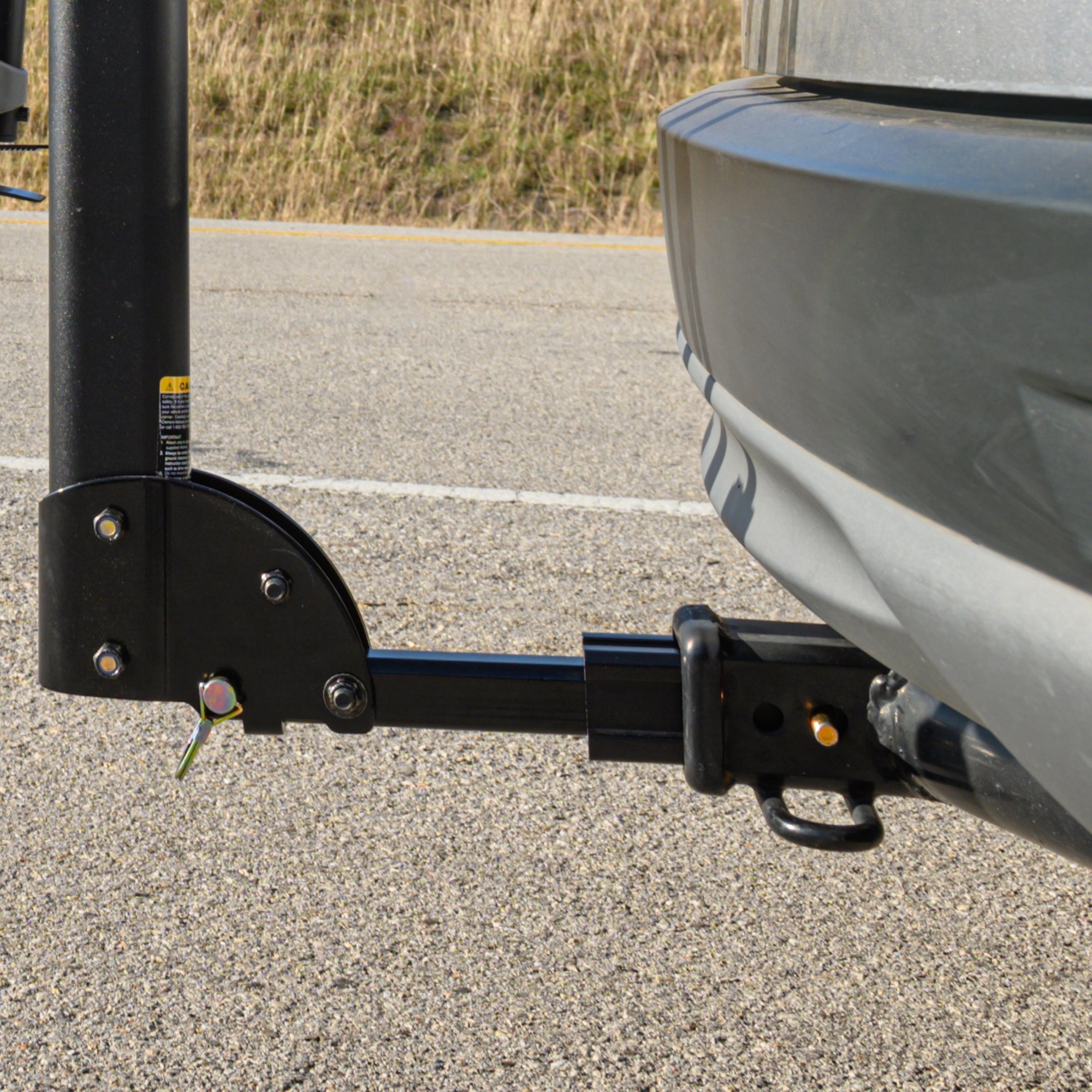 Aluminum Hitch Adapter, Convert 1 ¼" Hitch Receiver to fit 2" Hitch