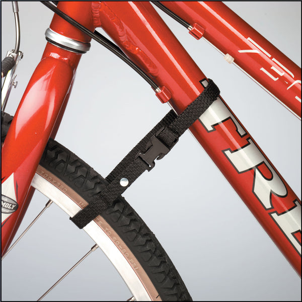 Wheel Straps 2-Pack, Lock Down The Front Wheel & Handlebars When Transporting